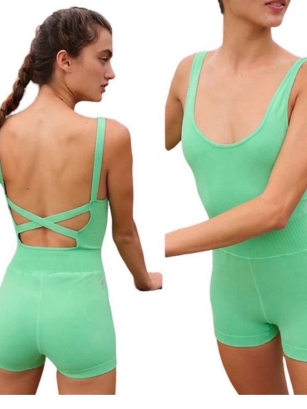 NWOT Free People Movement Good Karma Runsie XS/S